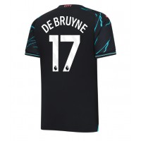 Manchester City Kevin De Bruyne #17 Kolmaspaita 2023-24 Lyhythihainen